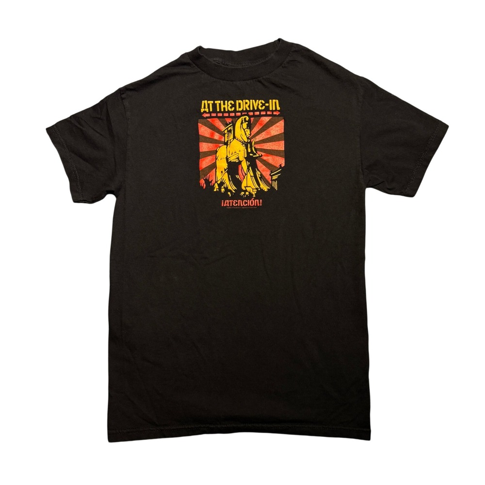 Vintage At The Drive-In Band T-Shirt Small Cinder Block Atencion